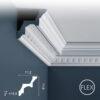 C211F Orac Decor Listwa Sufitowa C211 Flex