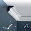 CX123F Orac Decor Listwa Sufitowa CX123 Flex