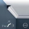 CX124F Orac Decor Listwa Sufitowa CX124 Flex