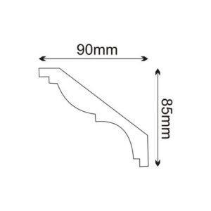 Listwa Sufitowa MDB117