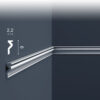DX174-2300 Orac Decor Listwa ścienna DX174-2300